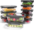 Glass Food Storage Container Set
