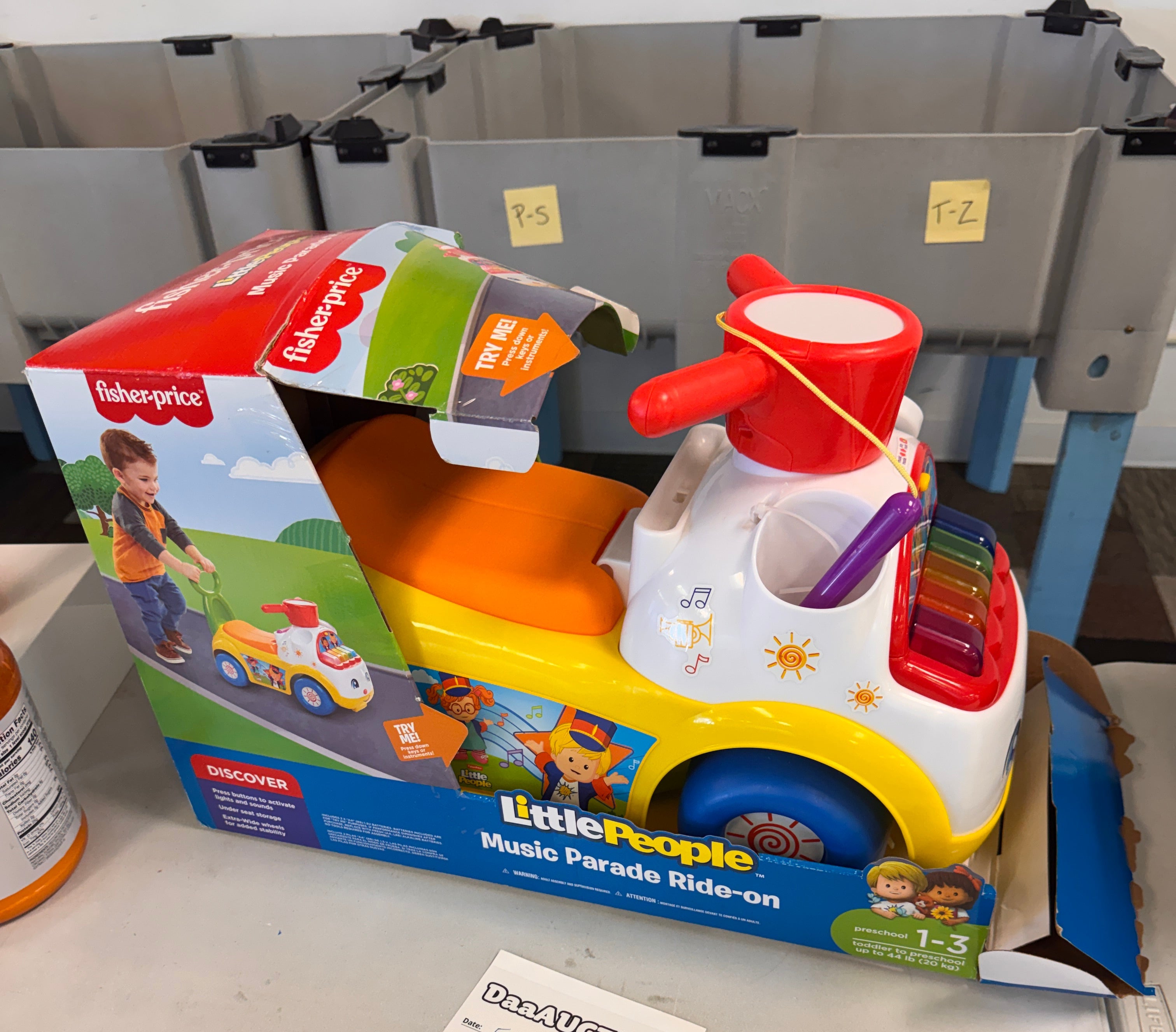 Little People Ride On Toy "Music on Parade"