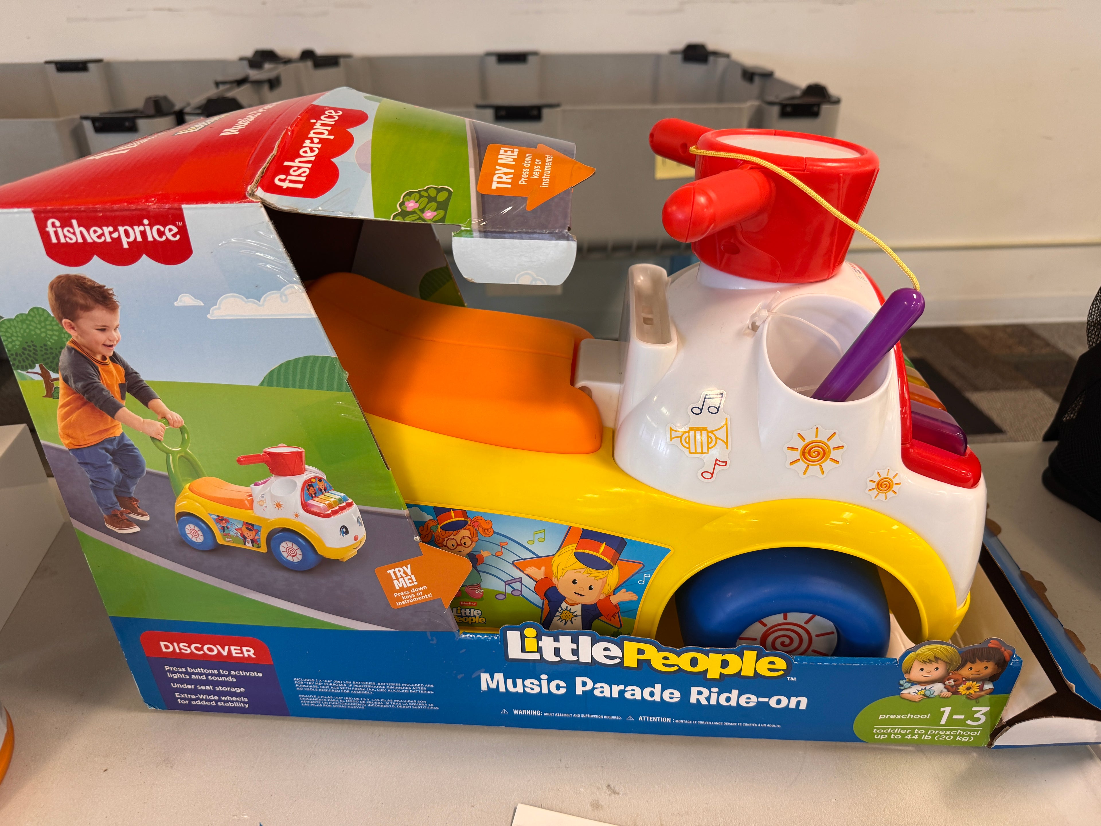 Little People Ride On Toy "Music on Parade"