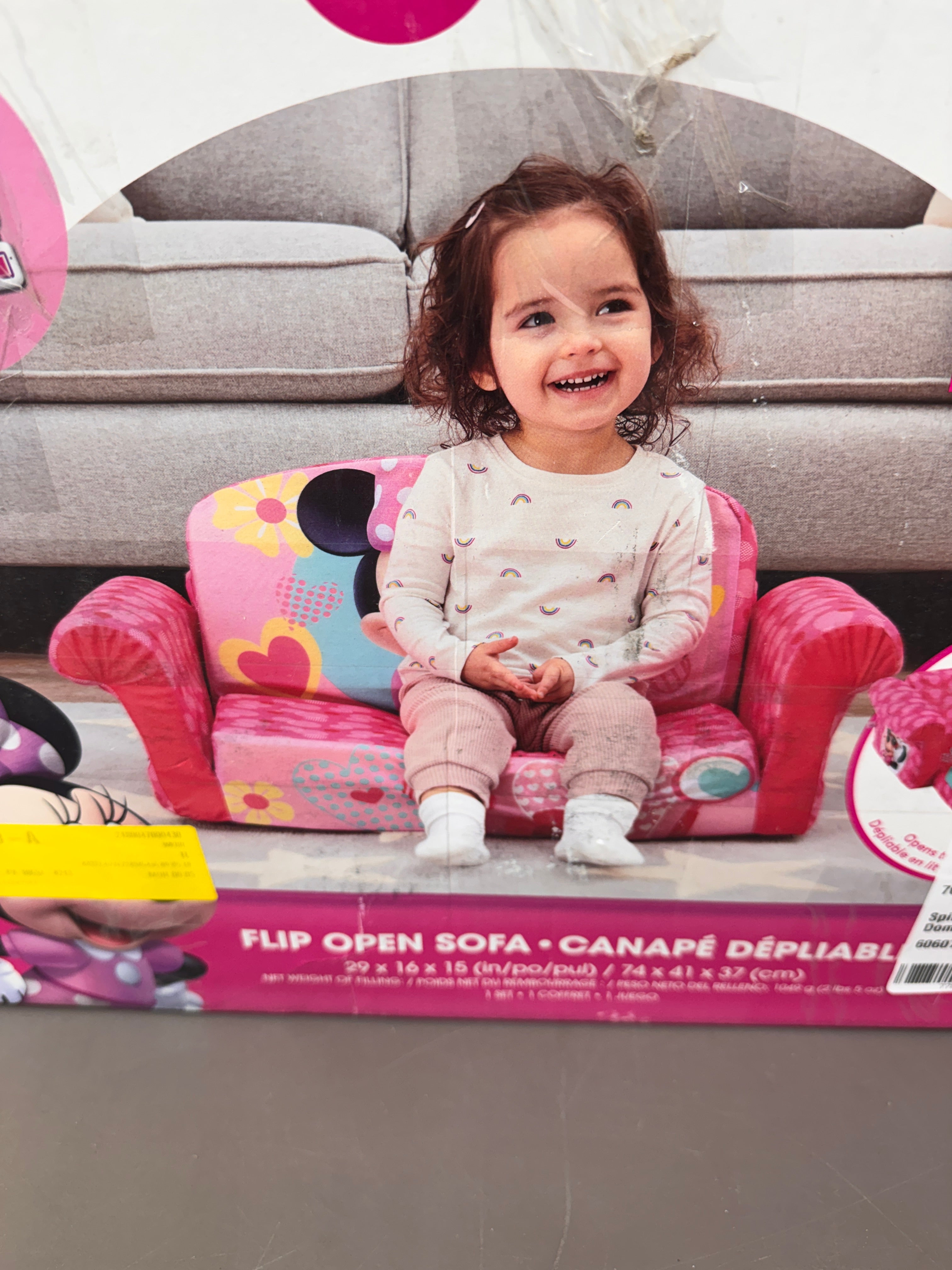 Minnie Mouse "Flip Chair"