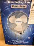 Hurricane Wall Mount Oscillating Fan