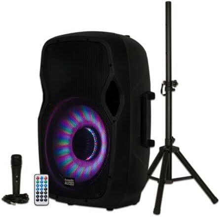 Large Speaker with Stand
